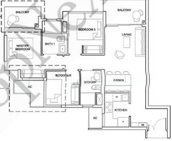 High Park Residences (D28), Apartment #617754591